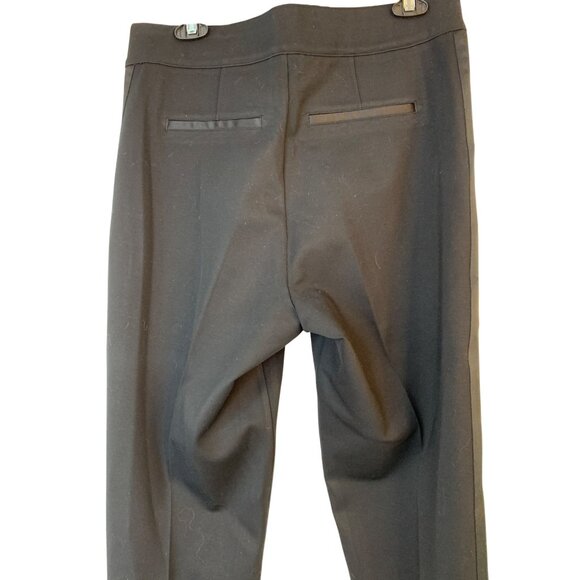 Spanx Womens Black 20287T Pull-On Ponte Tux Stripe Pants XL 10035 EUC - Picture 10 of 12